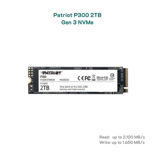 Ổ cứng SSD Patriot P300 2TB NVMe 3.0x4