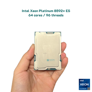 CPU Intel Xeon Platinum gen 5 8592+ ES 64 nhân