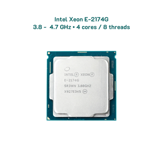 CPU Intel Xeon E-2174G