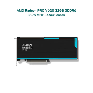 Card AMD Radeon Pro V620 32GB GDDR6