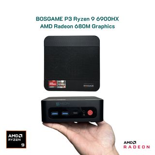 BOSGAME P3 Ryzen 9 6900HX AMD Radeon 680M Graphics