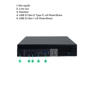 Máy tính Mini PC Dell Optiplex 7070 Micro 65W
