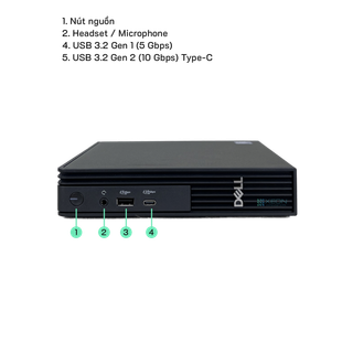 Mini PC Dell Pro Micro QCM1250 - Intel Core Ultra 5