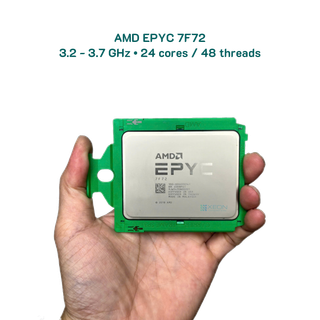 CPU AMD EPYC 7F72