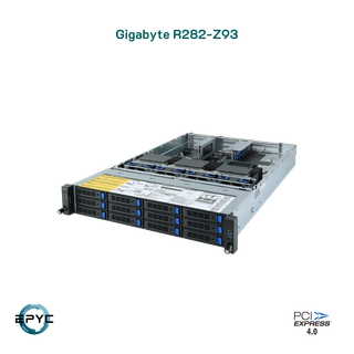 Rack server Gigabyte R282-z93 Dual Epyc Rome & Milan  (7002, 7003  series)