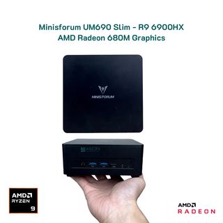 Minisforum UM690 Pro Ryzen 9 6900HX AMD Radeon 680M Graphics