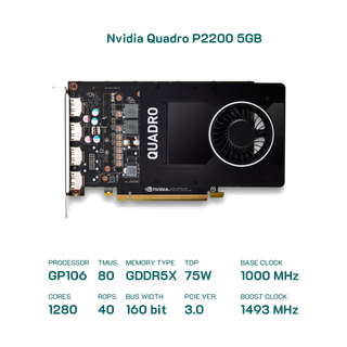 Card đồ họa Nvidia Quadro P2200