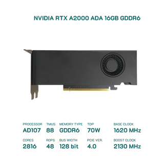 Card đồ họa Nvidia RTX A2000 ADA 16GB