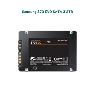 Ổ cứng SSD Samsung 870 EVO 2TB 2.5 in SATA III MZ-77E2T0BW