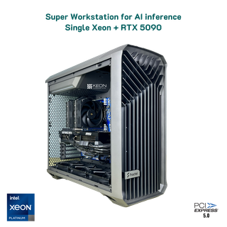 Super Workstation for AI inference Single Xeon + RTX 5090