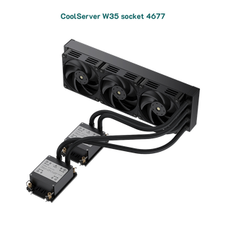 Tản nước AIO CoolServer W35 - dual CPU socket 4677