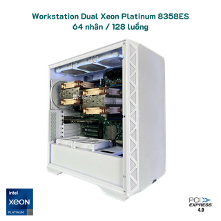 PC workstation Dual Xeon Platinum 8358 ES (Xeon Scalable gen 3)