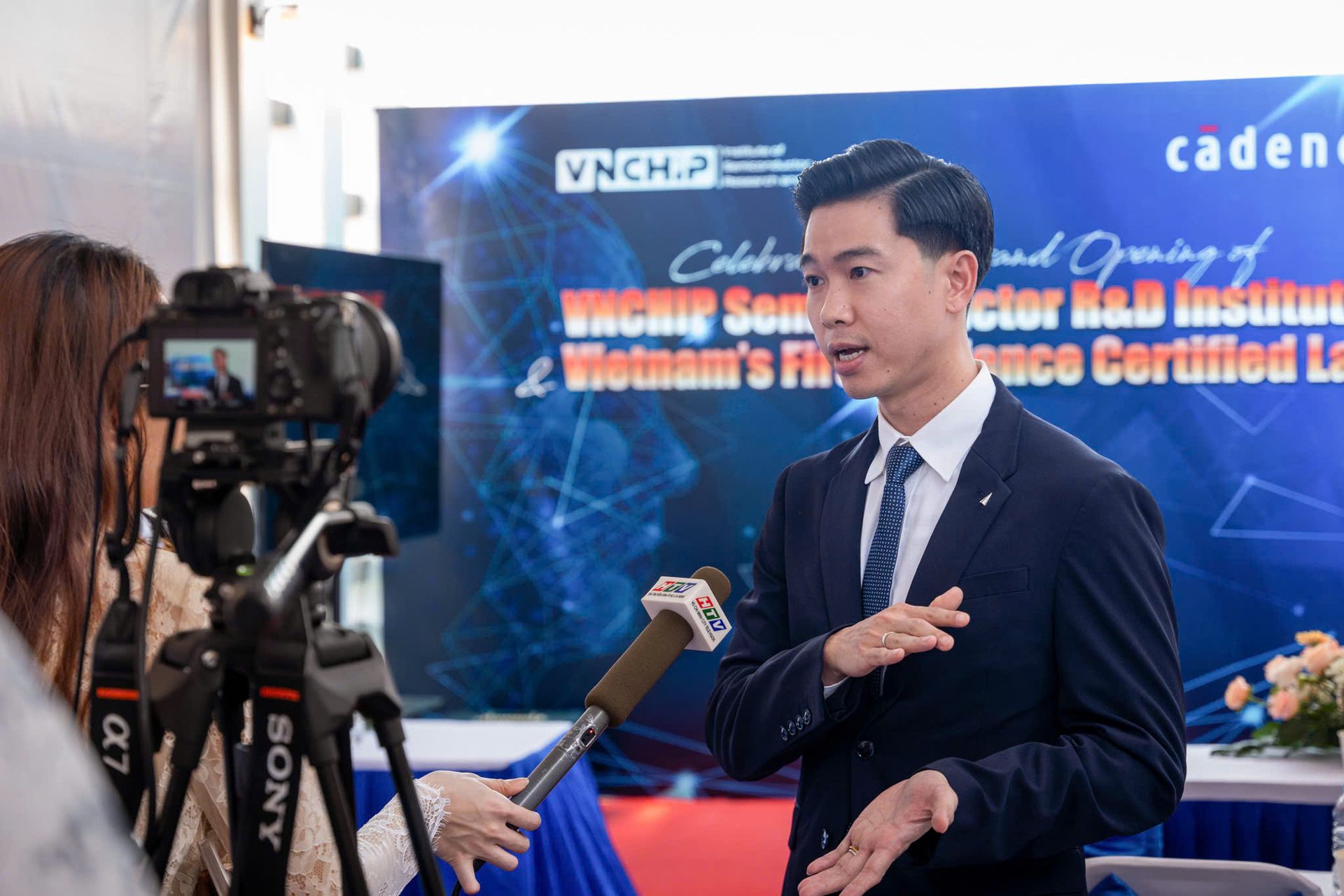 VNCHIP Institute’s Grand Opening Featured on HTV9 National Television